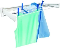 Leifheit Wanddroogrek Telegant 36 Protect Plus - 3,6 M Drooglengte - Ophangbaar - Wit -Schoonmaakmiddelen 1200x963