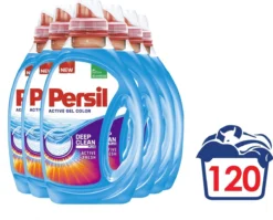 Persil® Persil Active Gel Color - Vloeibaar Wasmiddel - Voordeelverpakking - 6 X 20 Wasbeurten -Schoonmaakmiddelen 1200x967 1