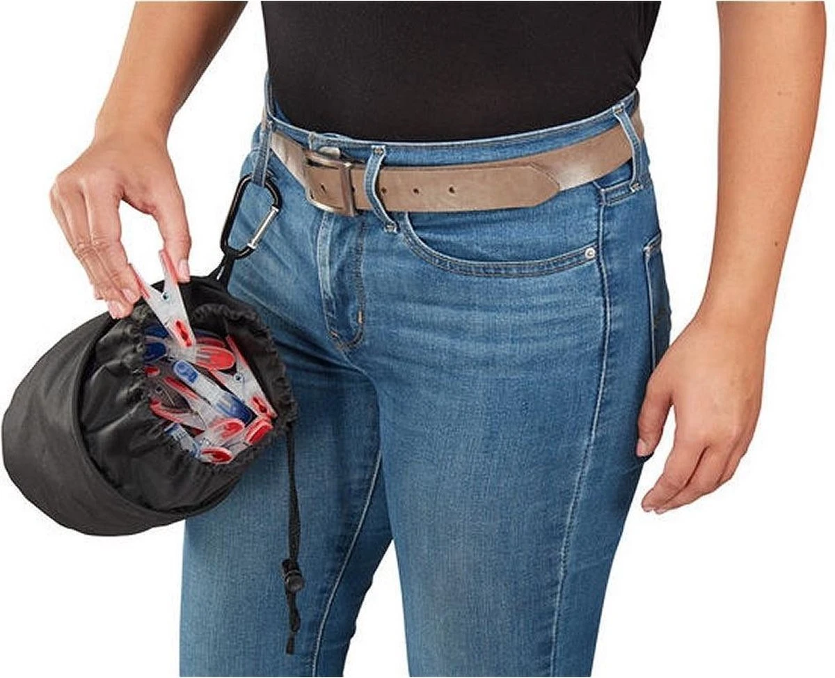 Leifheit Wasknijperzakje - Zwart 3 Leifheit Wasknijperzakje - Zwart - Afbeelding 3