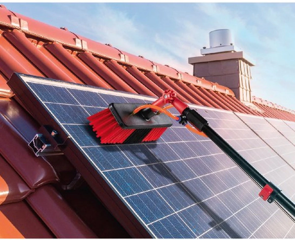 Chimb Telescopische Wasborstel - Uitschuifbare Waterborstel - Ramenwassen - 4,6 Meter - Met Zeepdispenser 4 Chimb Telescopische Wasborstel - Uitschuifbare Waterborstel - Ramenwassen - 4,6 Meter - Met Zeepdispenser - Afbeelding 4