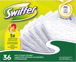 Swiffer Sweeper - 36 Navullingen - Doekjes Voor Vloeren -Schoonmaakmiddelen 1200x976
