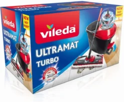Vileda Ultramat Turbo - Reinigingsysteem - Met Pedaal -Schoonmaakmiddelen 1200x981 1