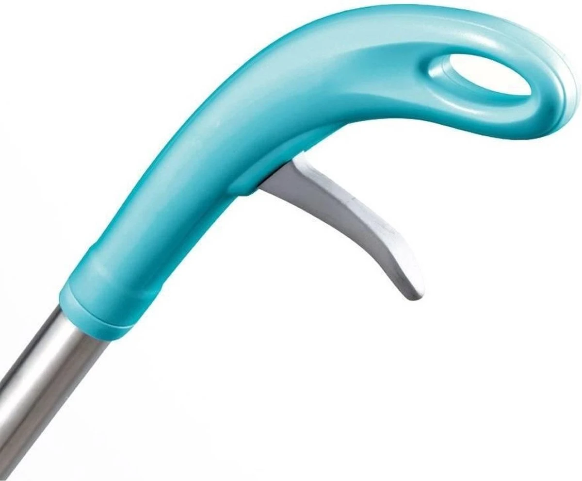 2Clean Vloermop Met Spray - Microvezel Doek - Blauw/Wit 6 2Clean Vloermop Met Spray - Microvezel Doek - Blauw/Wit - Afbeelding 6