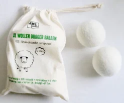 Jean's Goods Drogerballen - Droogballen - Wasdrogerballen - Wasdroger Ballen - Wasbol - Wasbollen - Wasballen - Energiebesparende Producten - Energiebesparend - Duurzaam Cadeau - RWS Wol - Zero Waste - Wasverzachter - Beige - 6 Stuks -Schoonmaakmiddelen 1200x997