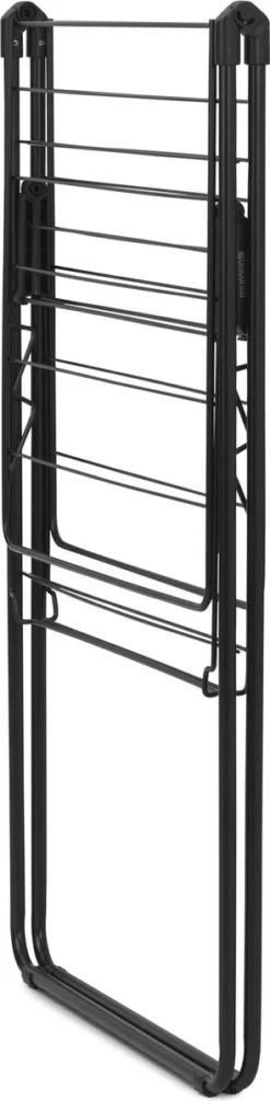 Brabantia HangOn Droogrek Inklapbaar - 15 Meter - Matt Black -Schoonmaakmiddelen 295x1200 2
