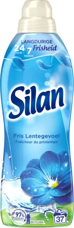 Silan Fris Lentegevoel Wasverzachter - 6 X 37 Wasbeurten - Voordeelverpakking -Schoonmaakmiddelen 392x1200 2