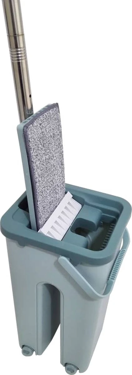 Aqua Laser Easy Flat Mop - Dweil - Blauw 5 Aqua Laser Easy Flat Mop - Dweil - Blauw - Afbeelding 5