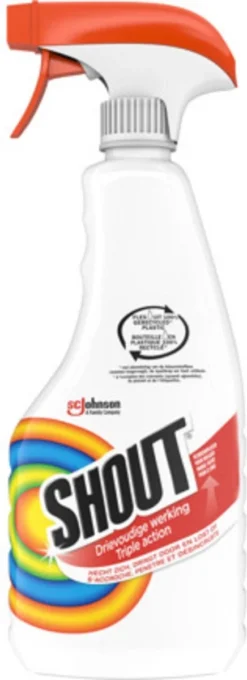 Mr Muscle Shout Vlekkenoplosser Triple Action - Spray - 2 X 500 Ml -Schoonmaakmiddelen 436x1200 1