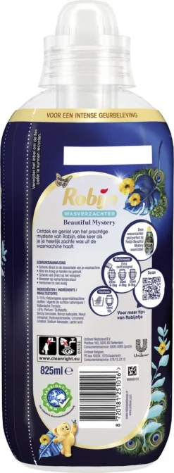 Robijn Collections Beautiful Mystery Wasverzachter - 8 X 33 Wasbeurten - Voordeelverpakking -Schoonmaakmiddelen 441x1200