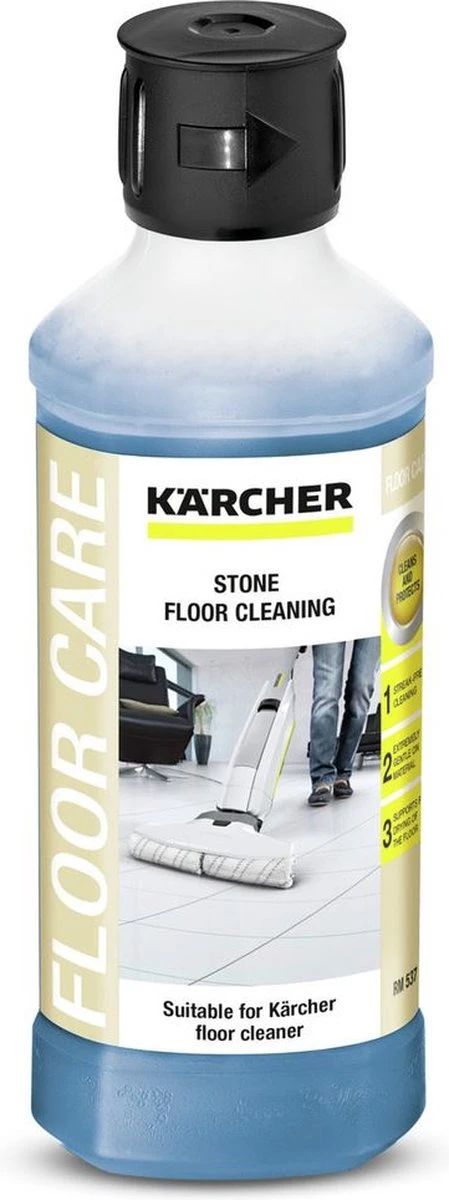 Kärcher Vloerreinigingsmiddel STEEN - RM 537 - 500 Ml 2 Kärcher Vloerreinigingsmiddel STEEN - RM 537 - 500 Ml - Afbeelding 2