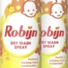 Robijn Dry Wash Spray Zwitsal - 2 X 200ml - Voordeelverpakking