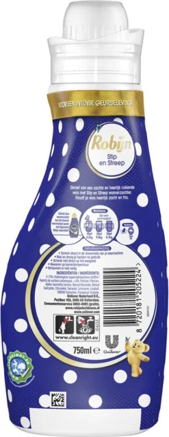 Robijn Specials Stip En Streep Wasverzachter - 8 X 30 Wasbeurten - Voordeelverpakking -Schoonmaakmiddelen 467x1200 2
