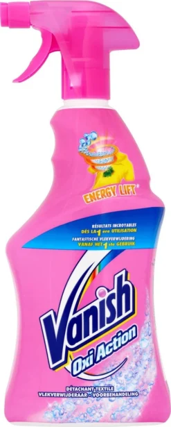 Vanish Oxi Action Spray Voorbehandeling - 750 Ml - Vlekverwijderaar -Schoonmaakmiddelen 482x1200