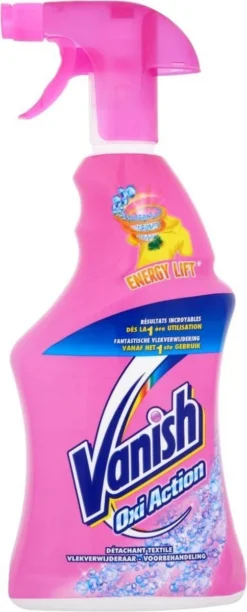Vanish Oxi Action Spray Voorbehandeling - 750 Ml - Vlekverwijderaar -Schoonmaakmiddelen 484x1200