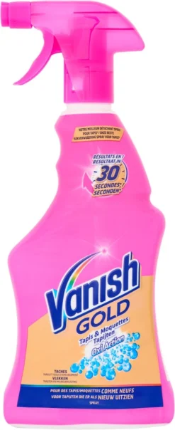 Vanish Oxi Action Gold Vlekverwijderaar Spray - 500ml X2 -Schoonmaakmiddelen 491x1200 1