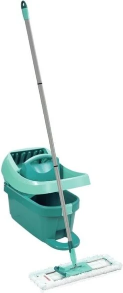 Leifheit Profi Vloerwisser Xl - Compleet Systeem Met Wieltjes Micro Duo - 42 Cm Wisbreedte