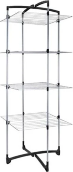 Metaltex - Tec Fortino Droogrek - 4 Etages 33M - 69X64X171Cm - LDPE -Schoonmaakmiddelen 514x1200 2