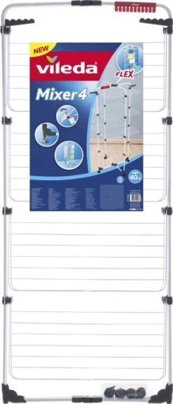 Vileda Mixer 4 Droogtoren - 40 M Drooglengte -Schoonmaakmiddelen 515x1200 2