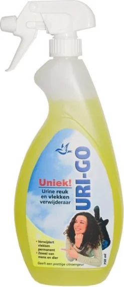 Uri-go Urinegeur En -vlekverwijderaar 750ml -Schoonmaakmiddelen 518x1200