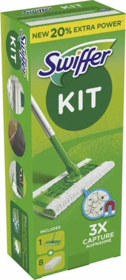 Swiffer Floor Dry Starterkit -Schoonmaakmiddelen 539x1200