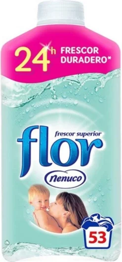 Merkloos Flor Wasverzachter - Nenuco 1100ml / 50 Wasbeurten