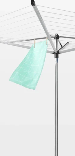Brabantia Topspinner Droogmolen Met Grondanker - 40 M - Metallic Grey -Schoonmaakmiddelen 581x1200 2