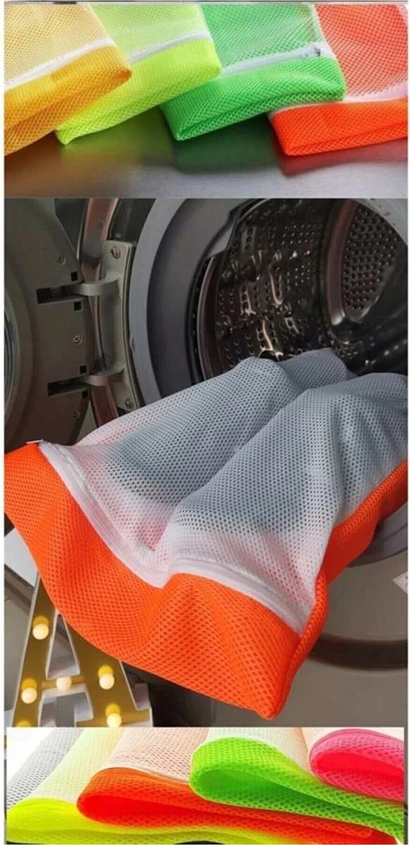 2x Schoenen Waszak - Schoenen Wasnet - Gekleurde Netten Om Schoenen In Te Wassen 2 2x Schoenen Waszak - Schoenen Wasnet - Gekleurde Netten Om Schoenen In Te Wassen - Afbeelding 2