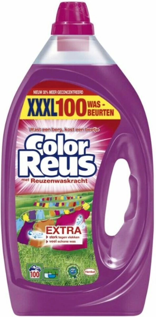 2x Witte Reus Vloeibaar Wasmiddel Color Reus 5 Liter 1 2x Witte Reus Vloeibaar Wasmiddel Color Reus 5 Liter