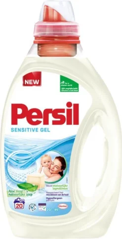 Persil® Persil Sensitive Gel - Vloeibaar Wasmiddel - Baby En Gevoelige Huid - Voordeelverpakking - 6 X 20 Wasbeurten -Schoonmaakmiddelen 614x1200 5