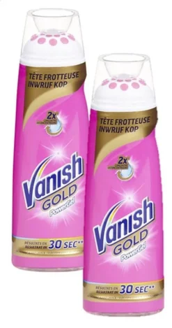 Vanish Oxi Action Gold Powergel Vlekverwijderaar - 200ml X2 -Schoonmaakmiddelen 632x1200