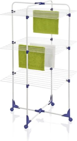 Leifheit Droogtoren Classic Tower 270 - 27 M Drooglengte -Schoonmaakmiddelen 655x1200