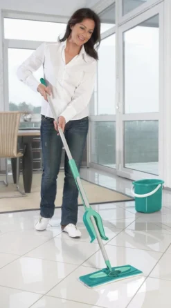 Leifheit Picobello Vloerwisser M Met Telescoopsteel Micro Duo - 33 Cm Wisbreedte -Schoonmaakmiddelen 664x1200