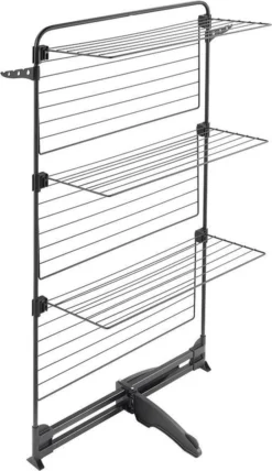 Tomado Metaltex - Storm Onyx Mat Zwart - Droogtoren - 34 Meter Drooglengte - 5 Jaar Garantie -Schoonmaakmiddelen 692x1200 3