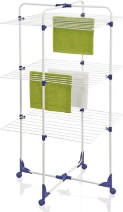 Leifheit Droogtoren Classic Tower 270 - 27 M Drooglengte -Schoonmaakmiddelen 698x1200 1