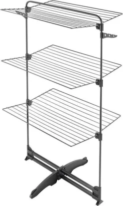 Tomado Metaltex - Storm Onyx Mat Zwart - Droogtoren - 34 Meter Drooglengte - 5 Jaar Garantie -Schoonmaakmiddelen 717x1200 2