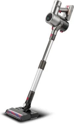 Swiss Pro+ Steelstofzuiger Met Dweil Functie - Afkoppelbare Dweil Functie - LED Display Touchscreen - 22KPA - 5 In 1 - Kruimeldief - Lange Batterijduur -Schoonmaakmiddelen 717x1200