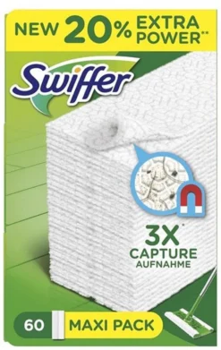 Swiffer Sweeper - 60 Navullingen - Doekjes Voor Vloeren