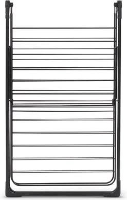 Brabantia Droogrek Inklapbaar T Model - Met Wasknijpertasje - 20 M - Matt Black -Schoonmaakmiddelen 762x1200