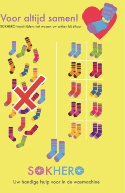 Sokhero - Sokken Cadeau Organizer - Waszak Waslijn Kleding - Wasmand Wasnet Huishouden - Wasmachine Sokken Opbergsysteem - Wasknijpers Wasbol Wasnet - Sokken En Lingerie Houder (voor 10 Sokken) -Schoonmaakmiddelen 779x1200 1