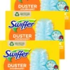 Swiffer Duster Trap & Lock Wisser - Voordeelverpakking 3 X 15 Navullingen