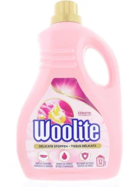 Woolite Wol & Zijde Wasmiddel Met Keratine - 32 Wasbeurten - 1,9 L -Schoonmaakmiddelen 787x1200