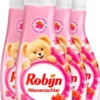 Robijn Pink Sensation Vloeibaar Wasverzachter - 4 X 30 Wasbeurten - Voordeelverpakking