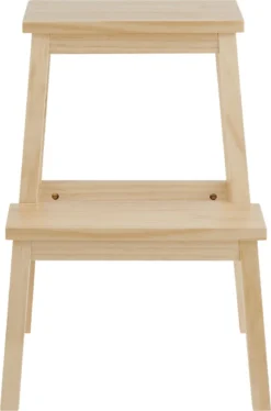 Houten Opstapje - Krukje Met 2 Niveaus - Bruin 6 Houten Opstapje - Krukje Met 2 Niveaus - Bruin -Schoonmaakmiddelen 793x1200 3