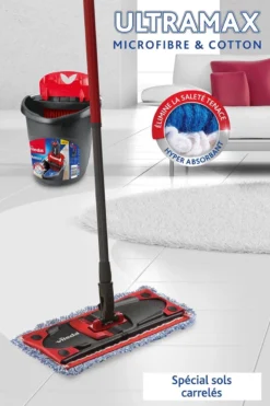 Vileda UltraMax Micro&Cotton - Complete Set - Tegelvloeren -Schoonmaakmiddelen 799x1200 1