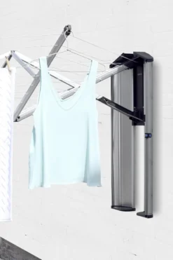 Brabantia WallFix Wanddroger - Met Opberg-/Beschermbox - 24 M - Metallic Grey -Schoonmaakmiddelen 799x1200 19