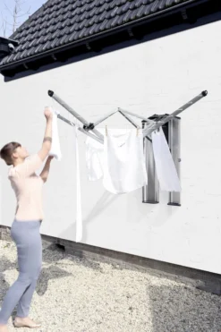 Brabantia WallFix Wanddroger - Met Opberg-/Beschermbox - 24 M - Metallic Grey -Schoonmaakmiddelen 799x1200 20