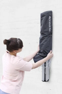 Brabantia WallFix Wanddroger - Met Beschermhoes - 24 M - Metallic Grey -Schoonmaakmiddelen 799x1200 44