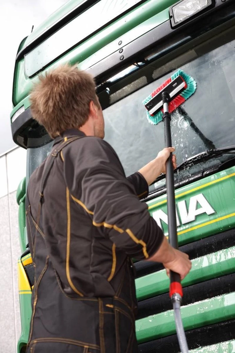 Vikan 524752 Hoekborstel Met Watertoevoer High/Low 280mm Zacht/Gespleten Haren 8 Vikan 524752 Hoekborstel Met Watertoevoer High/Low 280mm Zacht/Gespleten Haren - Afbeelding 8