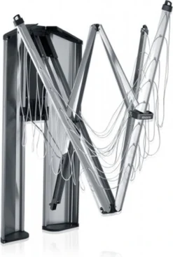 Brabantia WallFix Wanddroger - Met Opberg-/Beschermbox - 24 M - Metallic Grey -Schoonmaakmiddelen 807x1200 8