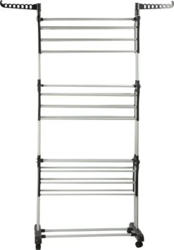 Alora Droogtoren - Kleding Droogrek - Inklapbaar - Inclusief Wielen - Droogtoren Met Wieltjes - 20m Drooglengte -Schoonmaakmiddelen 833x1200 3